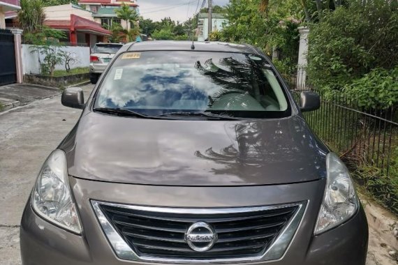 Silver Nissan Almera 2015 for sale in Las Pinas
