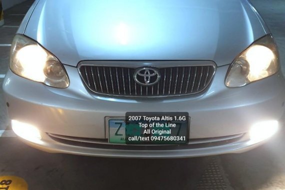 Selling Silver Toyota Altis 2007 in Manila