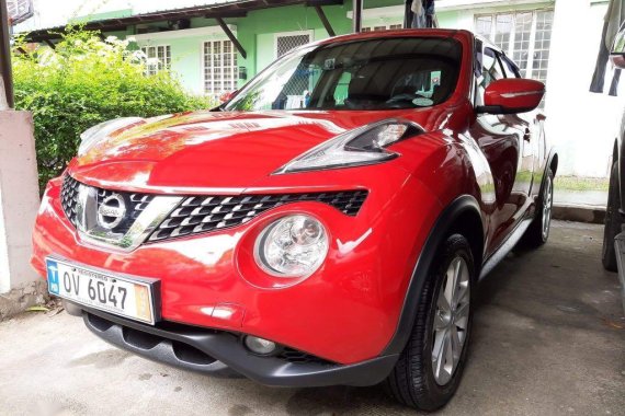 Red Nissan Juke 2016 for sale in Dasmarinas