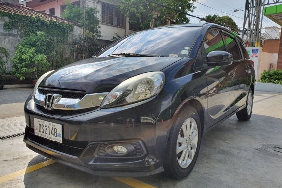 Lockdown Sale! 2016 Honda Mobilio 1.5 V 7-Seater Automatic Black 43T Kms DS2148