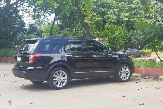 Black Ford Explorer 2014 for sale in Quezon City