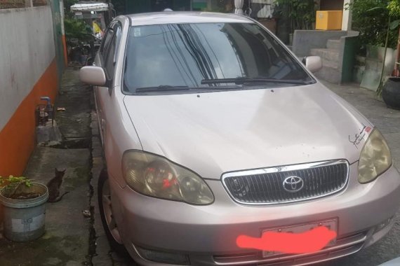 Silver Toyota Corolla Altis 2002 for sale in Manila