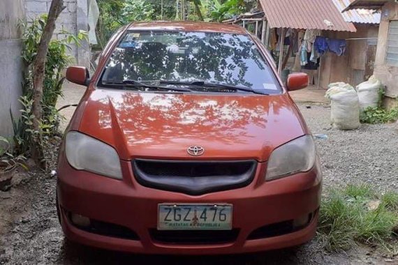 Orange Toyota Vios 2006 for sale in Manila