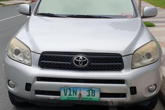 Silver Toyota Rav4 2007 for sale in Mandaluyong