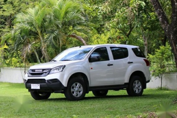 Pearl White Isuzu Mu-X 2016 for sale in Manila