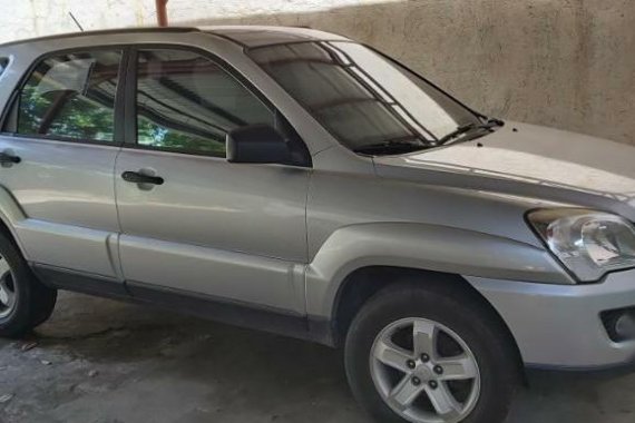 Silver Kia Sportage 2009 for sale in Muntinlupa