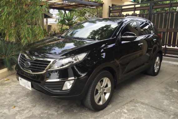 Black Kia Sportage 2012 for sale in Makati