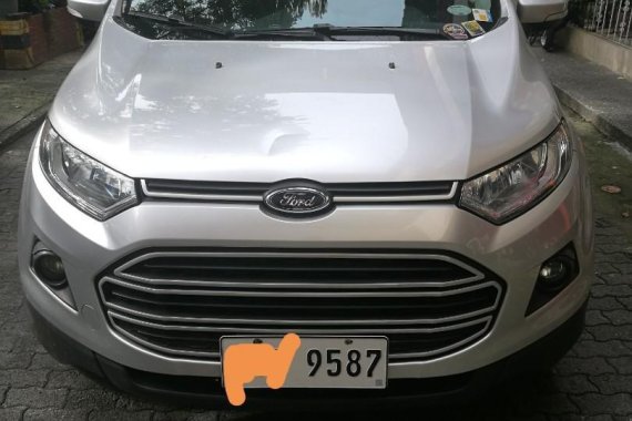 Silver Ford Ecosport 2017 for sale in Quezon City