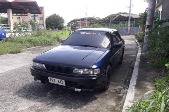 Selling Black Mitsubishi Galant 1990 in Meycauayan