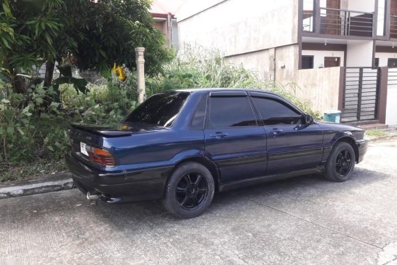 Selling Black Mitsubishi Galant 1990 in Meycauayan