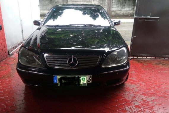 Black Mercedes-Benz 320 2001 for sale in Marikina City