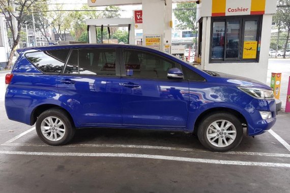 Sell Blue 2017 Toyota Innova in Quezon City