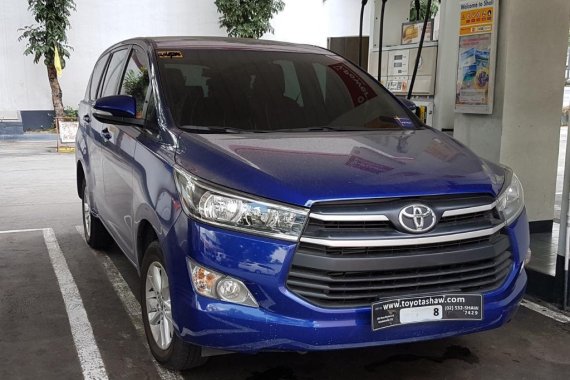 Sell Blue 2017 Toyota Innova in Quezon City