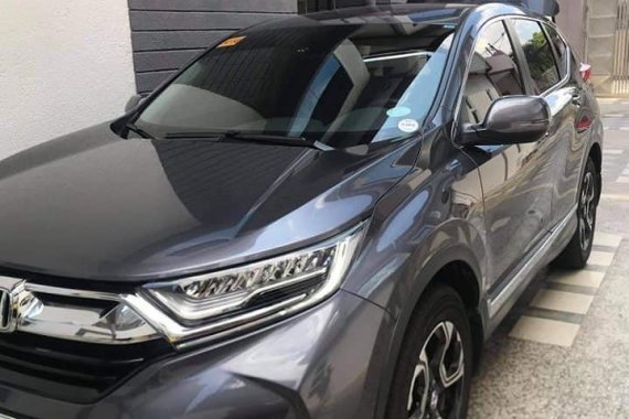 Black Honda Cr-V 2019 for sale in Quezon City