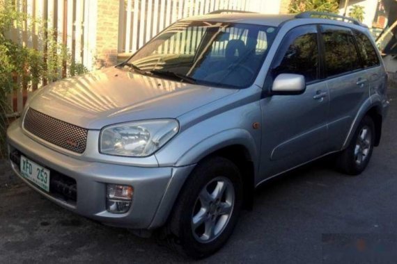 Grey Toyota Rav4 2002 SUV / MPV at 180000 for sale