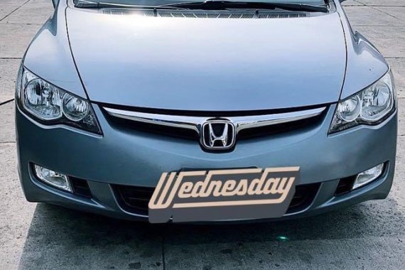 Selling Grey Honda Civic 2008 in Manila