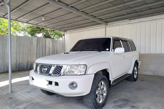 White Nissan Patrol Super Safari 2008 for sale in Davao City