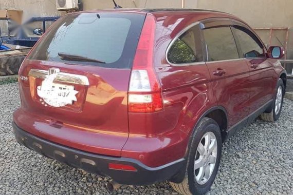 Selling Red Honda CR-V 2008 in San Fernando