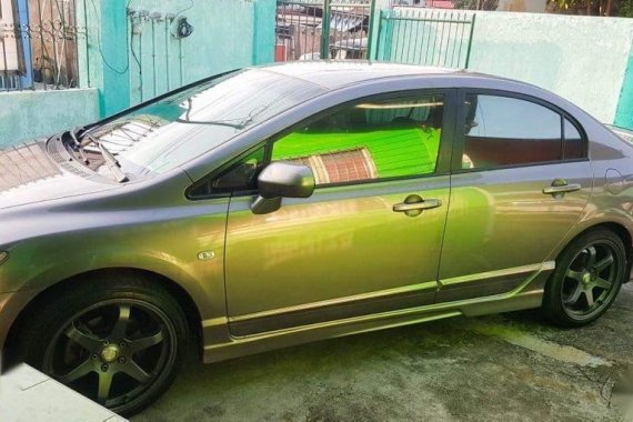 Silver Honda Civic 2009 for sale in Limay City