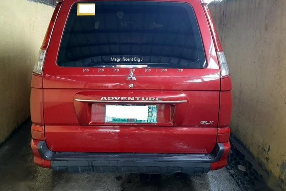 Sell Red 2013 Mitsubishi Adventure in Quezon City