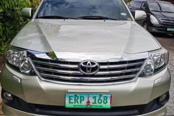 Toyota Fortuner G 2012 