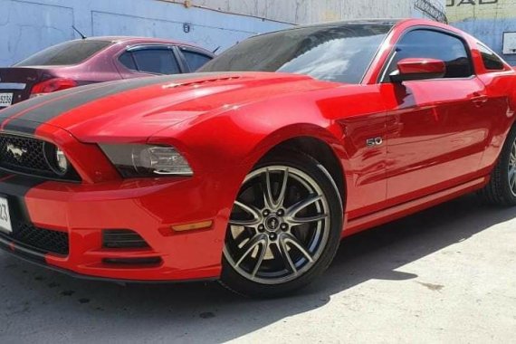 Sell 2014 Red Ford Mustang in Cebu