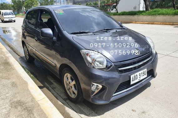 Sell Grey 2015 Toyota Wigo in Cebu