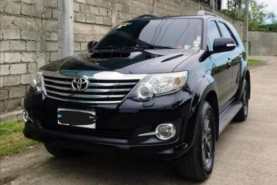 Black Toyota Fortuner 2016 for sale in Baguio