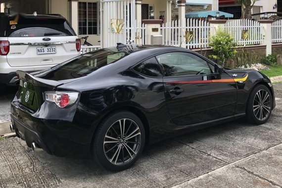 Black Toyota 86 2014 for sale in Cavite