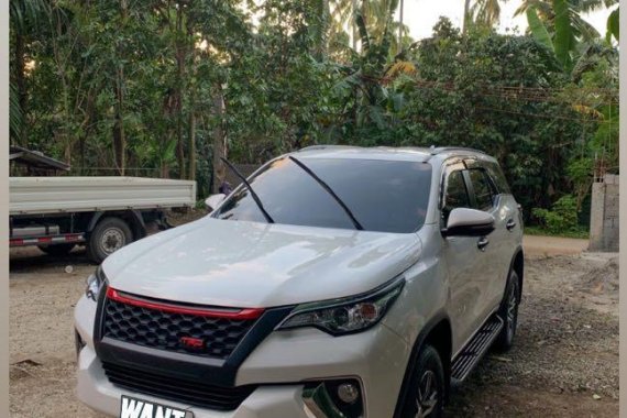 Selling White Toyota Fortuner 2019 in Santo Tomas