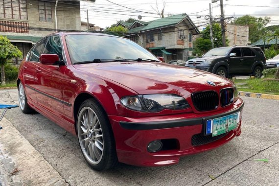 Selling Red BMW 318I 2005 in Quezon