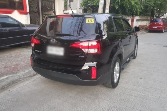 Sell Black 2015 Kia Sorento in Quezon City