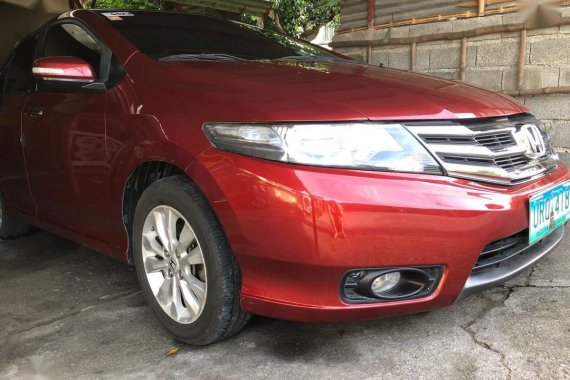 Red Honda City 2012 for sale in Bangar