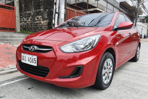 Lockdown Sale! 2019 Hyundai Accent 1.4 GL Gas Manual Red 35T Kms DAI4165