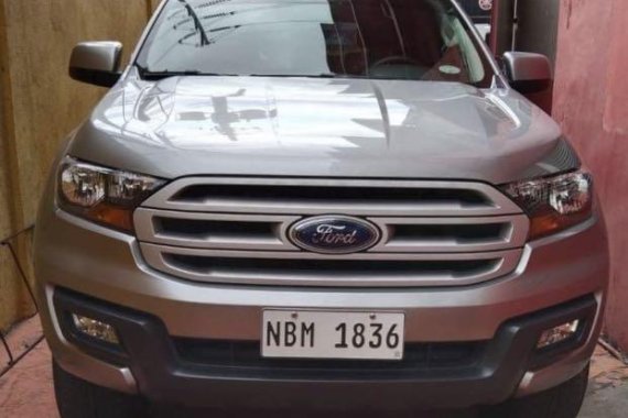 Selling Silver Ford Everest 2018 in Parañaque