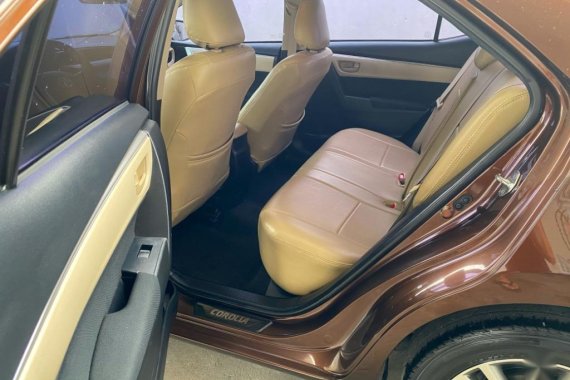Brown Toyota Corolla Altis 2015 for sale in Tarlac