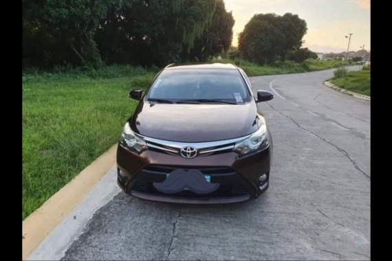 Selling Brown Toyota Vios 2013 Sedan in Santa Maria
