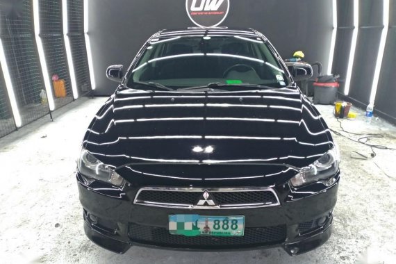 Selling Black Mitsubishi Lancer 2009 in Manila