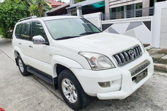 Sell White Toyota Land Cruiser Prado 2004 in Bacoor