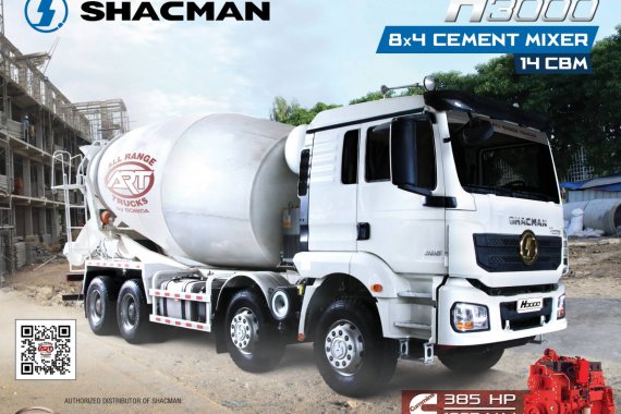 Selling Brand New Shacman H3000 8x4 Mixer Truck 12 wheel