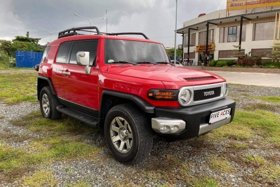 Selling Red 2017 Toyota FJ Cruiser in Cebu