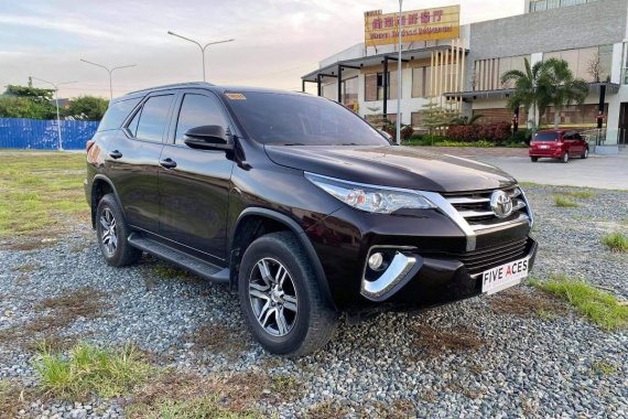 Sell Black 2018 Toyota Fortuner in Cebu
