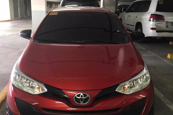 2020 TOYOTA VIOS 1.3 J MANUAL RED (MAKATI CITY)