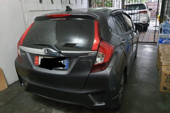 Grey Honda Jazz 2015 for sale in Manila