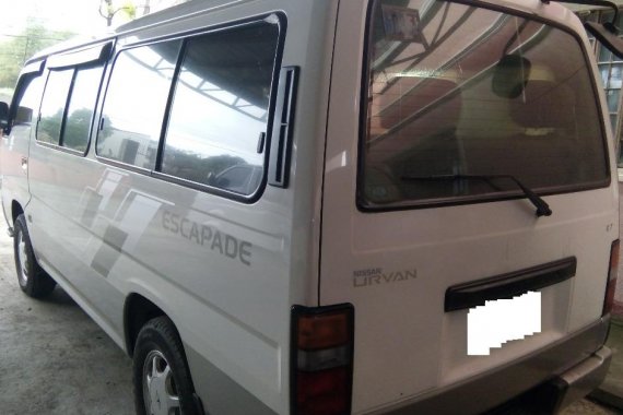 White Nissan Urvan Escapade 2014 for sale in Pagbilao