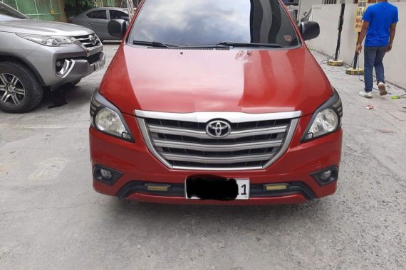 Sell Red 2016 Toyota Innova in Makati