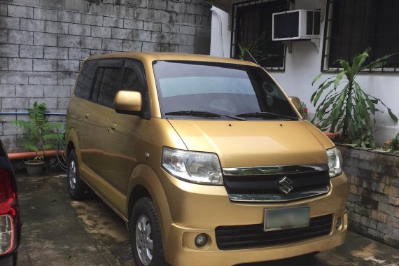 Suzuki SGX APV A/T (Gold) 2009 Model in good condition for sale