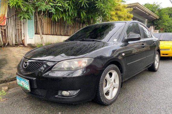 Sell Black 2005 Mazda 3 in Las Piñas