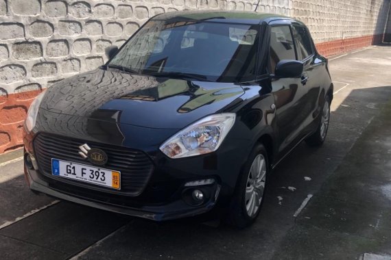 Selling Black Suzuki Swift 2019 in Quezon City