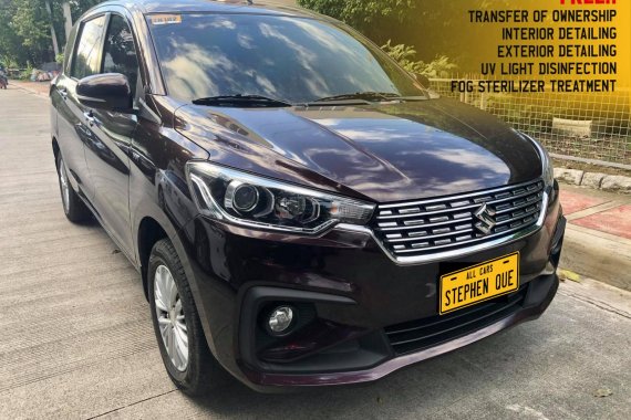 2019 Suzuki Ertiga GLX 1.5L A/T Gas